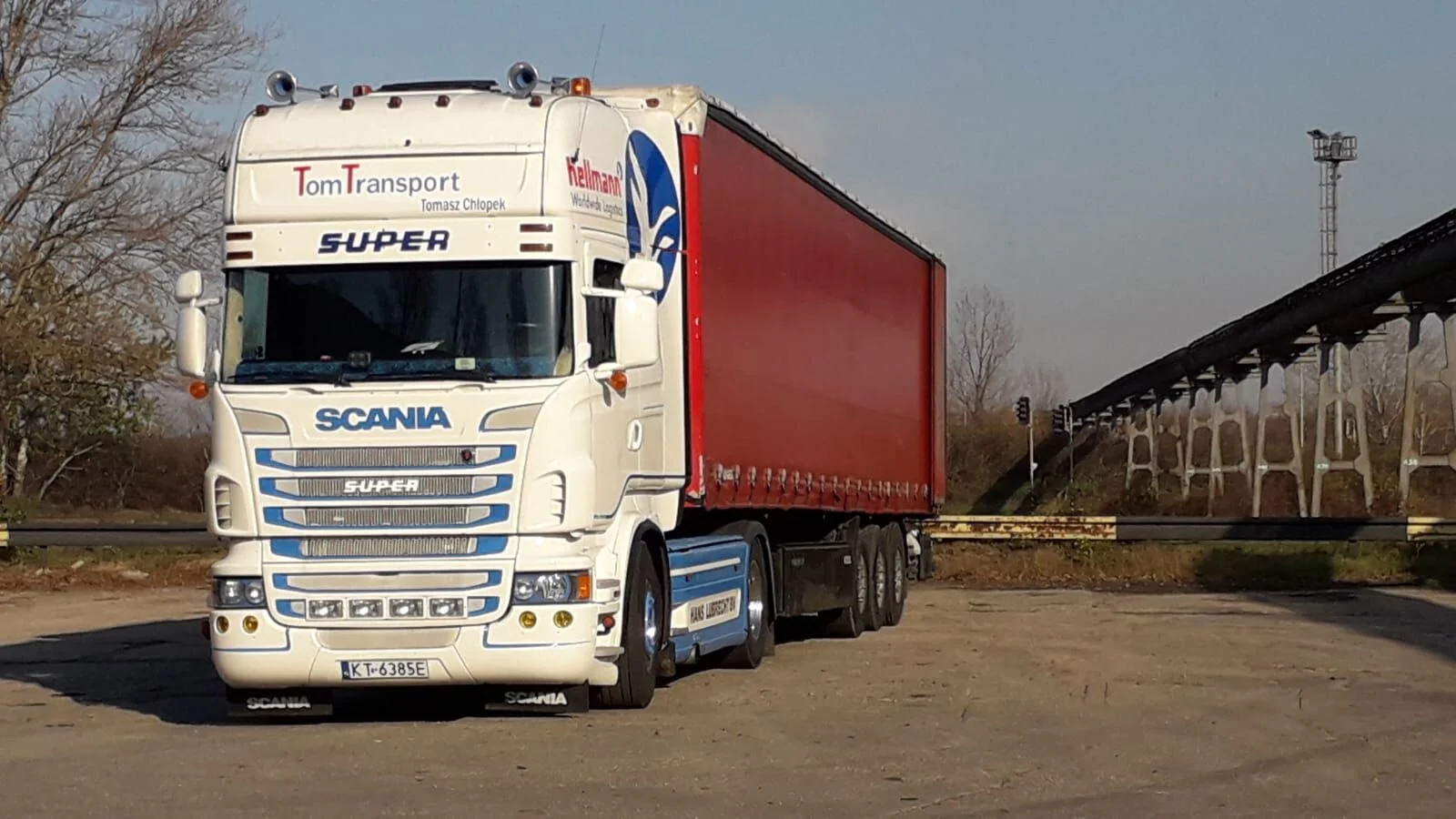 Realizacja transportu - flota TOM Transport