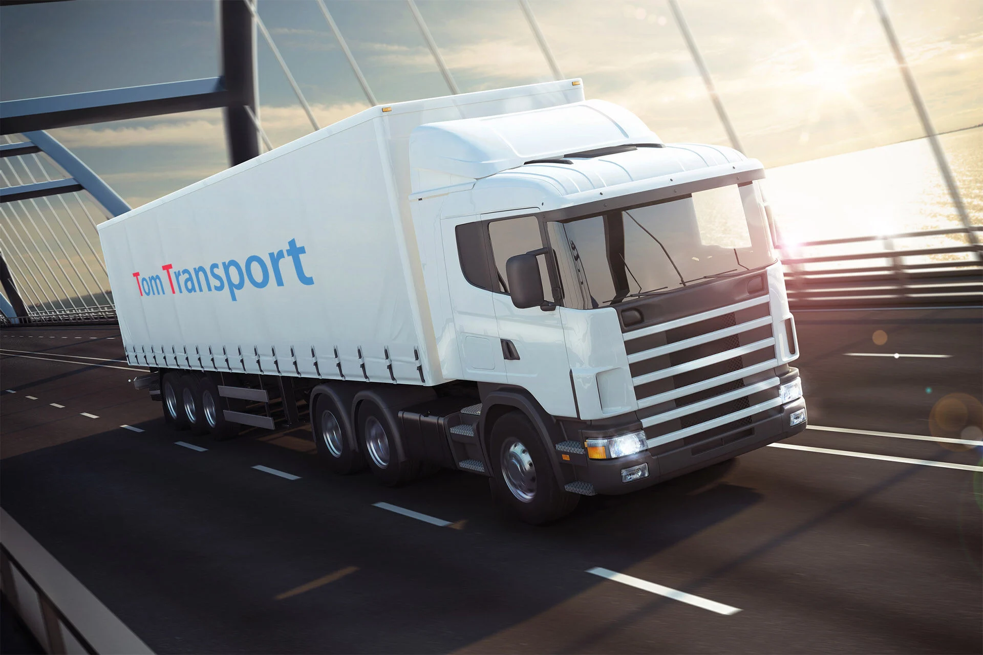 Naczepa transportowa TOM Transport